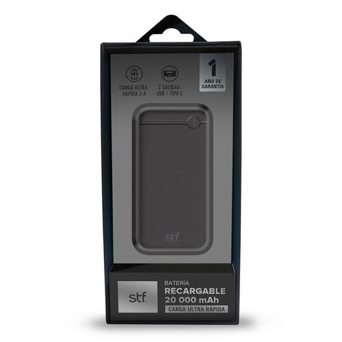 Batería Recargable STF 20,000 mAh