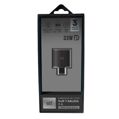 Cargador de Pared STF Carga Rápida de 33W