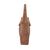 Home Nature Figura Decorativa Elefante India Grande Color Café 23*11.5*6 Cm