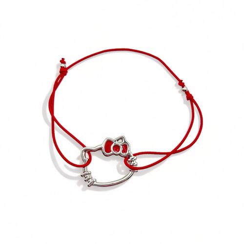 Pulsera con Resina Hello Kitty Silueta Grande