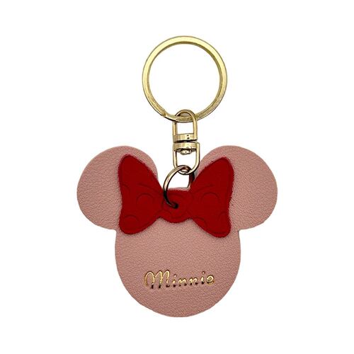 Llavero Disney Minnie Silueta Rosa