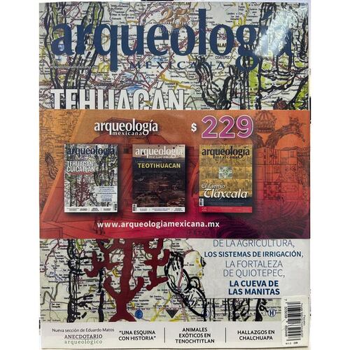 Paquete de 3 Ediciones Arqueología Mexicana