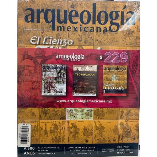 Paquete de 3 Ediciones Arqueología Mexicana