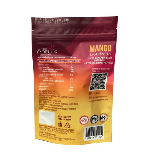 Liofilizado de Mango 15 gr