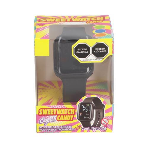 Set de Reloj de Juguete y Caramelos Tronadores Oopa! Sweetwatch 2 g