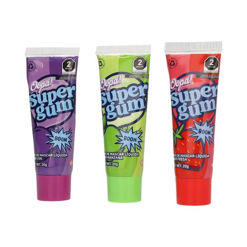 Goma de Mascar Líquida Oopa! Supergum 22 g