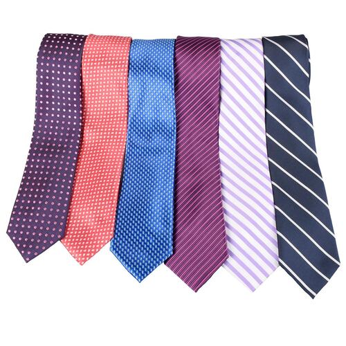 Corbata de seda Bruno Magnani multicolor