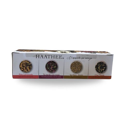 Pack de Tisanas Gourmet Haathee 4 Latas de 200g