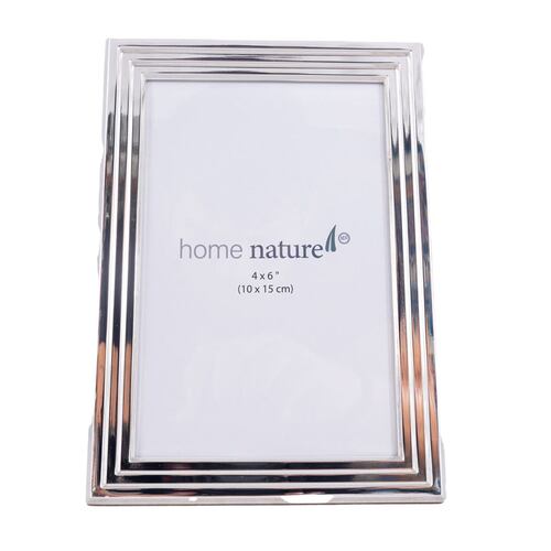 Home Nature Portarretrato de metal Basel 4X6"