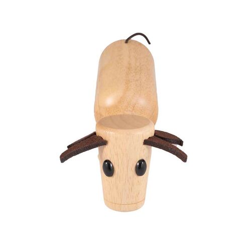 Home Nature Molino de pimienta Vaca de madera 10x6.5x21 cm