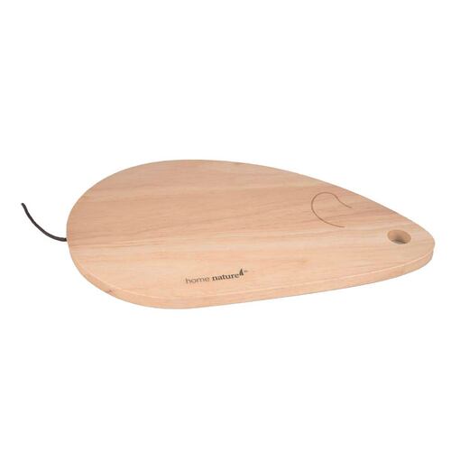 Home Nature Tabla para quesos en forma de ratón hecha de madera 31x20x1.3 cm