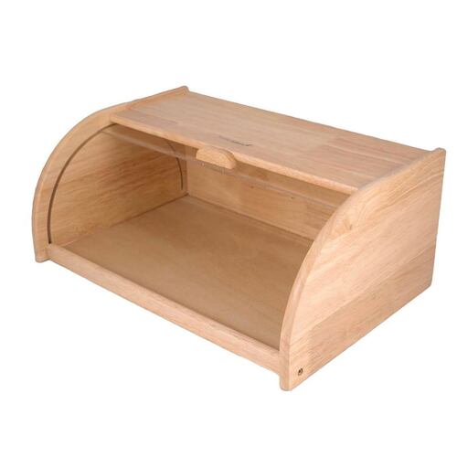 Home Nature Caja para de pan de madera 39x26x16 cm