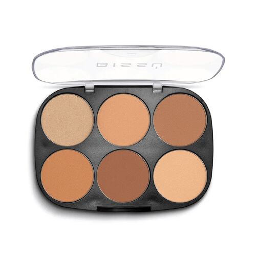 Contorno para Rostro 02 Medioa Bronceado Bissú
