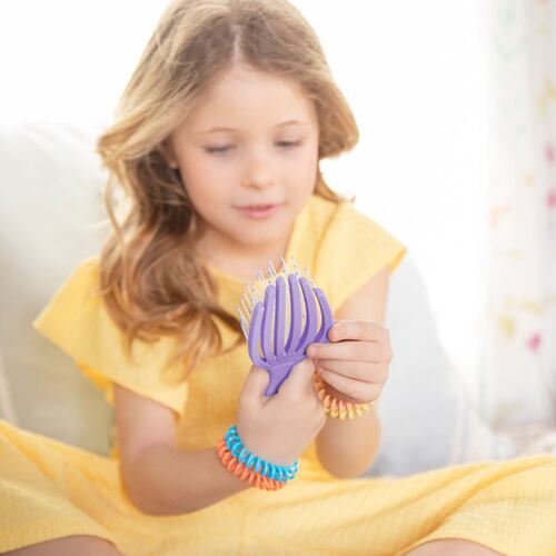 Cepillo Pulpillo Antitirones Morado Ponette Friend Sea