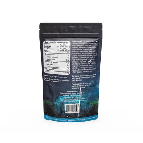Cacahuate Estilo Japones Azul 150 g Alien Nuts