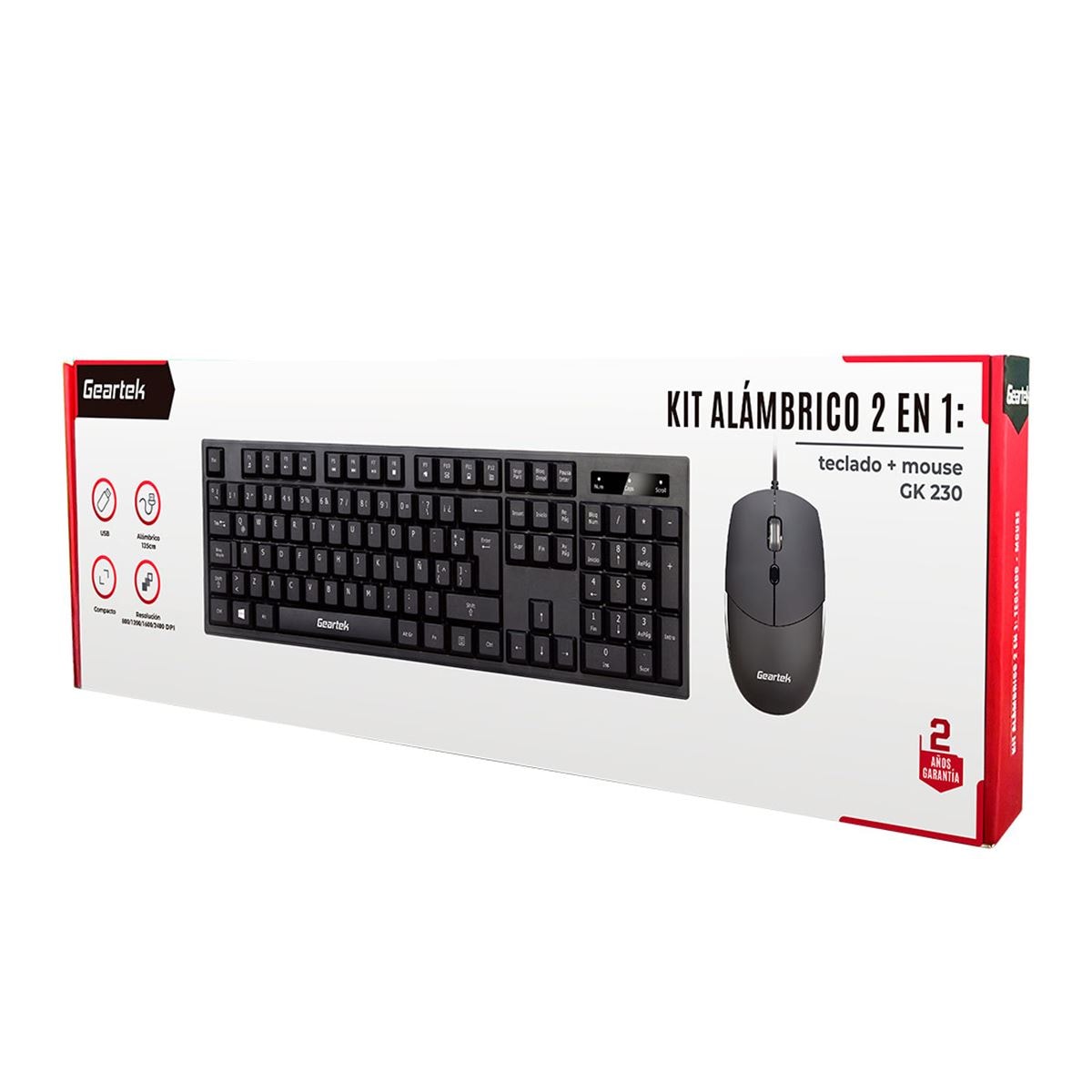 Kit teclado cheap y mouse alambrico