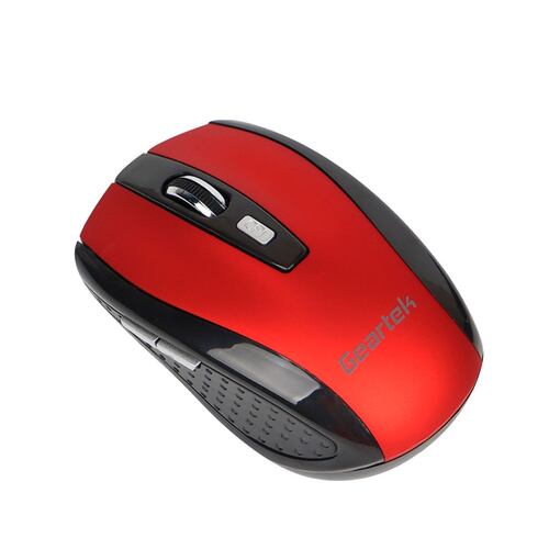 Mouse Geartek Inalámbrico 150 Rojo