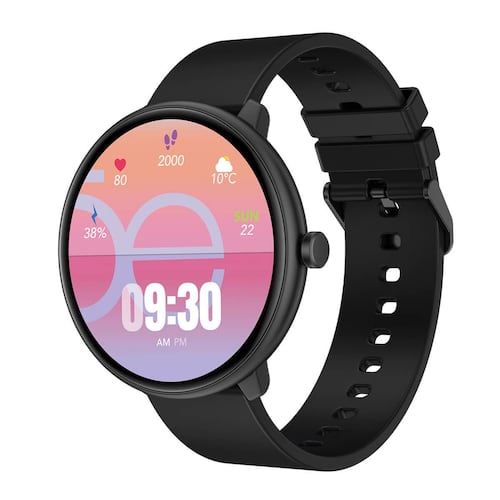 Smartwatch Cloe Series 3 silicón negro unisex