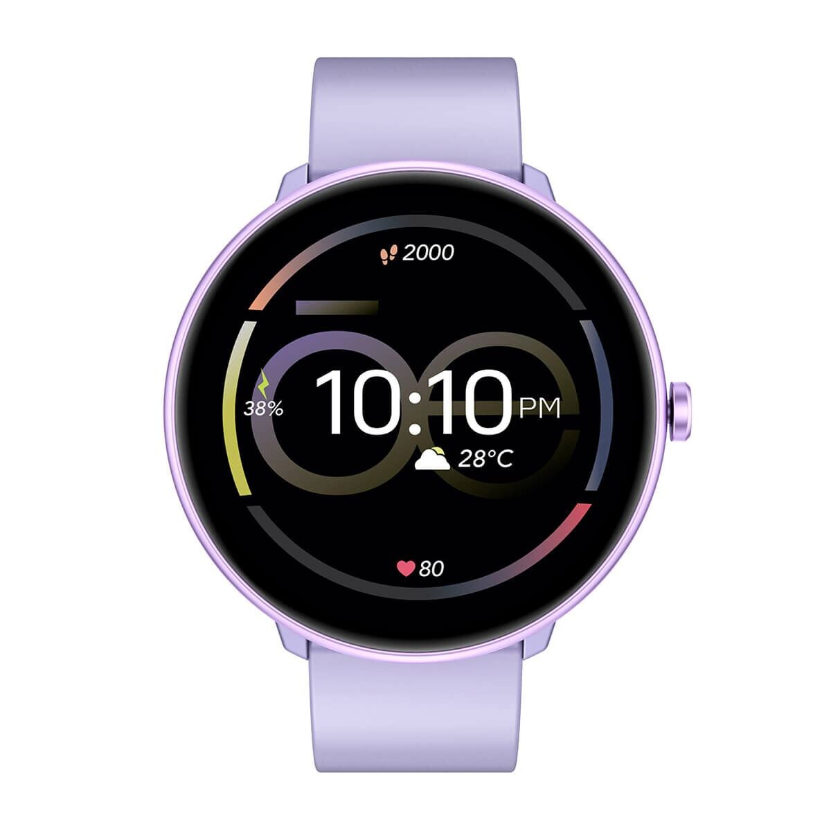 Smartwatch Cloe Series 3 silic n morado para mujer