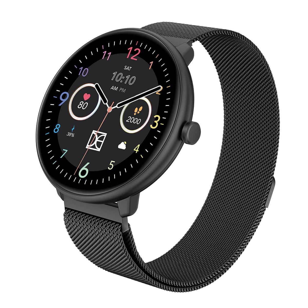 Smartwatch Cloe Series 3 mesh negro unisex