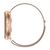 Smartwatch Cloe Series 3 mesh oro rosa para mujer