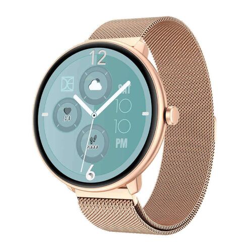 Smartwatch Cloe Series 3 mesh oro rosa para mujer