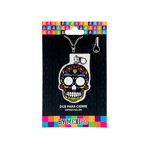 Dije para Cierre Diseño Calavera By Mexico