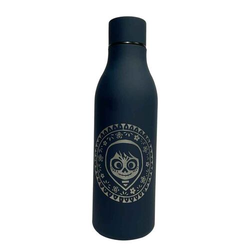 Botella Acero Inoxidable Negro Disney Pixar Coco Miguel By Mexico