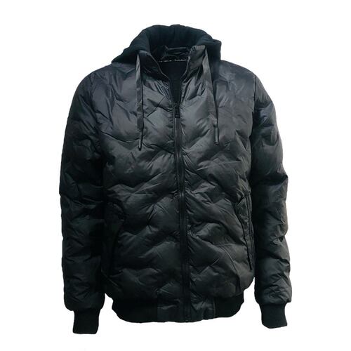 Chamarra C/Gorro BHI2204119 Negro GD Para Hombre