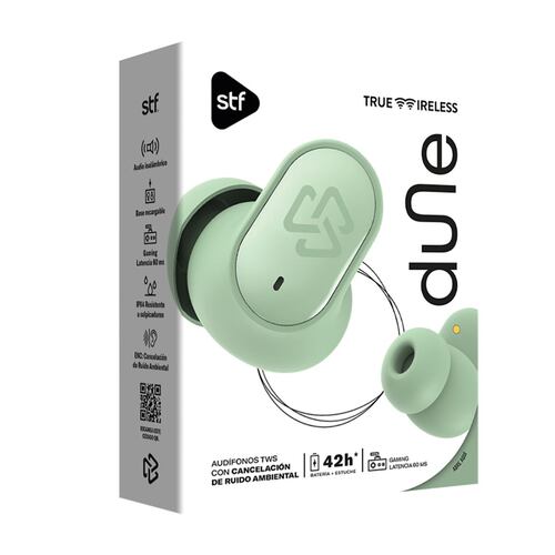 Audífonos STF Dune True Wireless Matcha