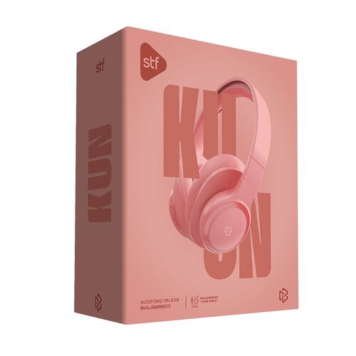 Audífonos STF Kun On Ear Rosa