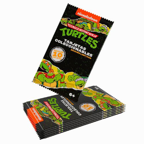 Sobre c/10 Tarjetas Coleccionables Tennage Mutant Ninja