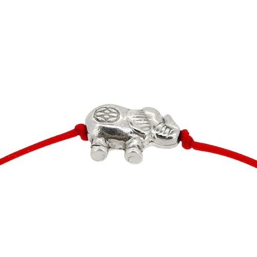 Pulsera Amalfi Elefante Red Plata .925 Castellamare