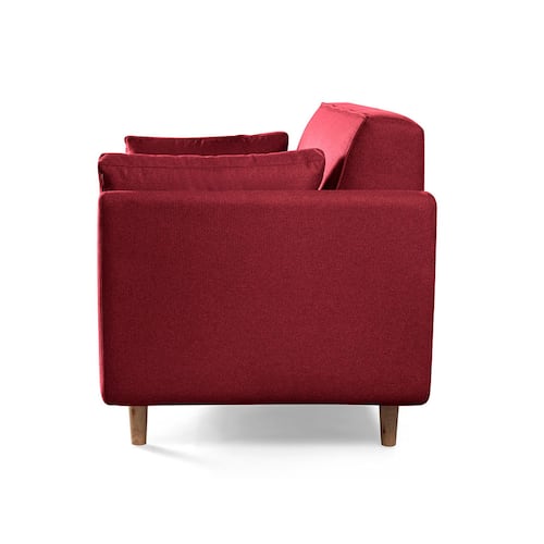 MAKORA Love Seat Modelo Bellini Rojo