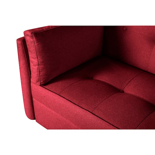 MAKORA Love Seat Modelo Bellini Rojo