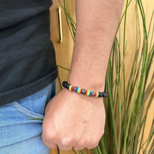 Pulsera LGBT Rombo Mayfer Homme