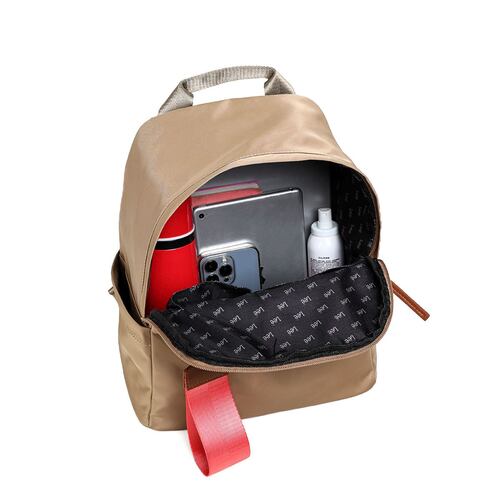 Bolso Mochila Lee Beige para Mujer