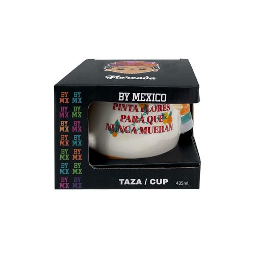 Taza en Cerámica La Floreada By Mexico