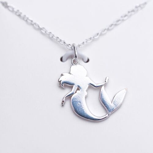 Collar Ariel Plata.925 Disney