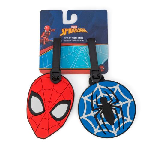 Set de Identificadores de Maleta Spiderman DISNEY