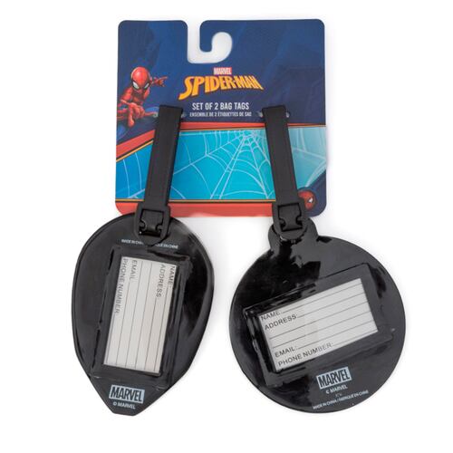 Set de Identificadores de Maleta Spiderman DISNEY