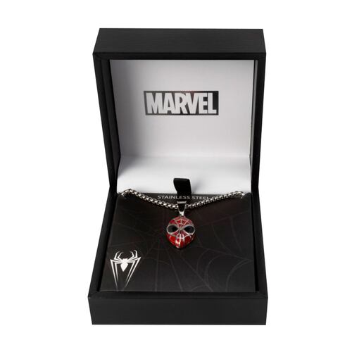 Collar Spiderman Acero Inoxidable Disney