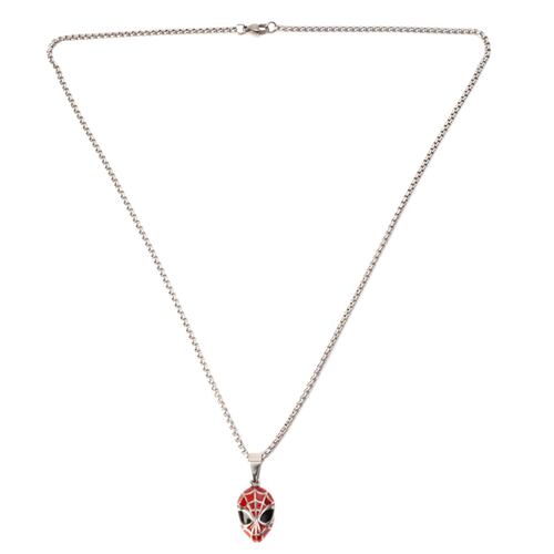 Collar Spiderman Acero Inoxidable Disney