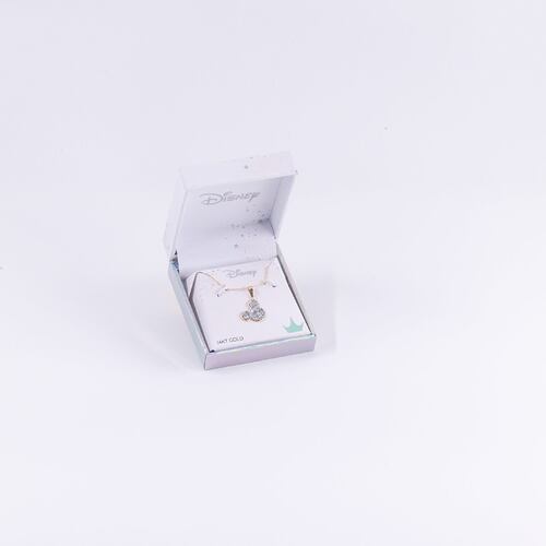 Collar Mickey Brillante Oro 14K Disney