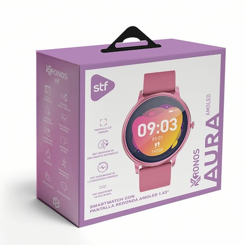Smartwatch STF Kronos Aura Rosa