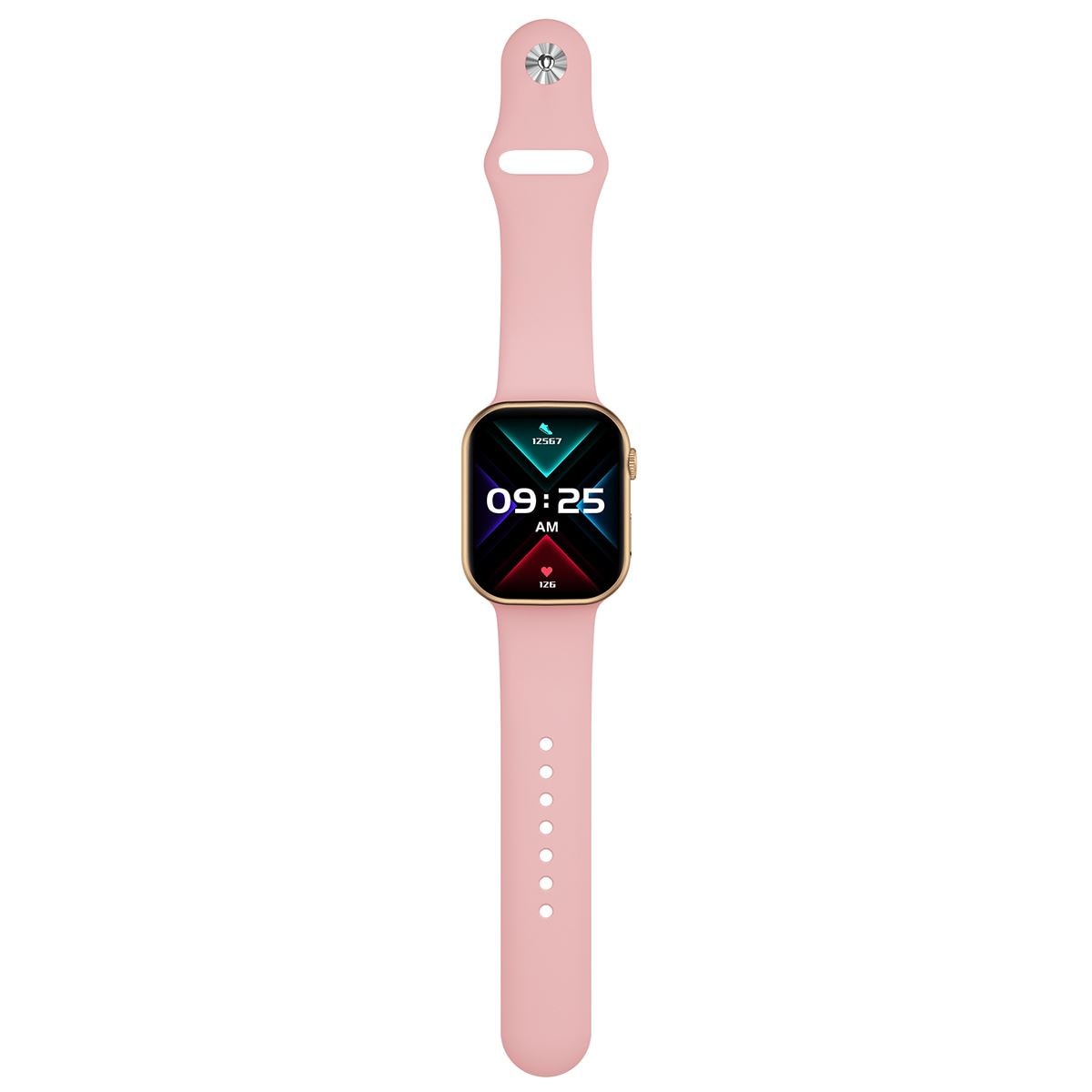 Kronos Smartwatch Reloj Inteligente Sumergible Control Musica Rosa