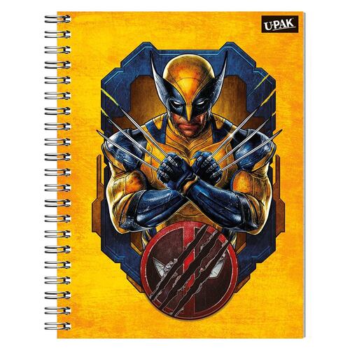 Cuaderno Upak Glad 100 Hojas C5 Deadpool 2024