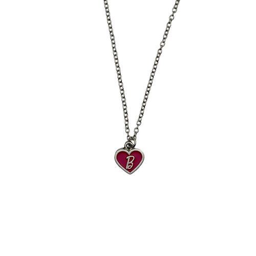 Collar Corazón Letra B Barbie
