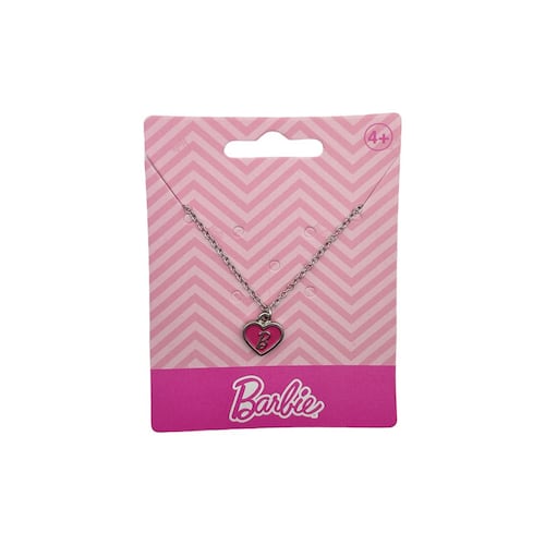 Collar Corazón Letra B Barbie