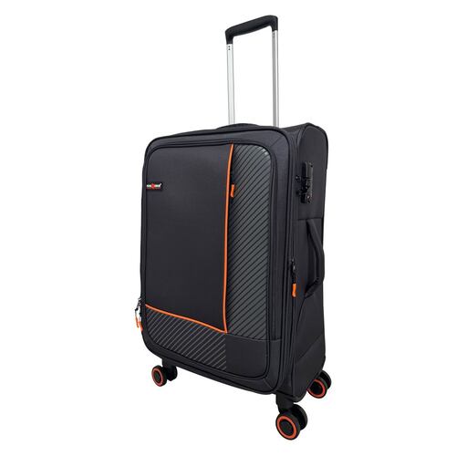 Maleta con Ruedas de Viaje Peaktour Gris Montecarlo 24"